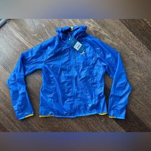 Brooks Blue All Altitude Lightweight Jacket